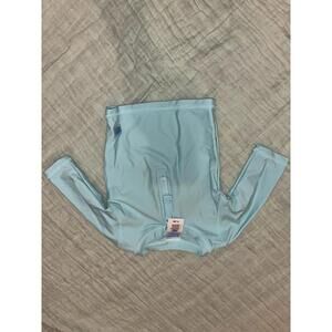 NWOT Rugged Butts Baby Swim Shirt 0-3M Light Blue